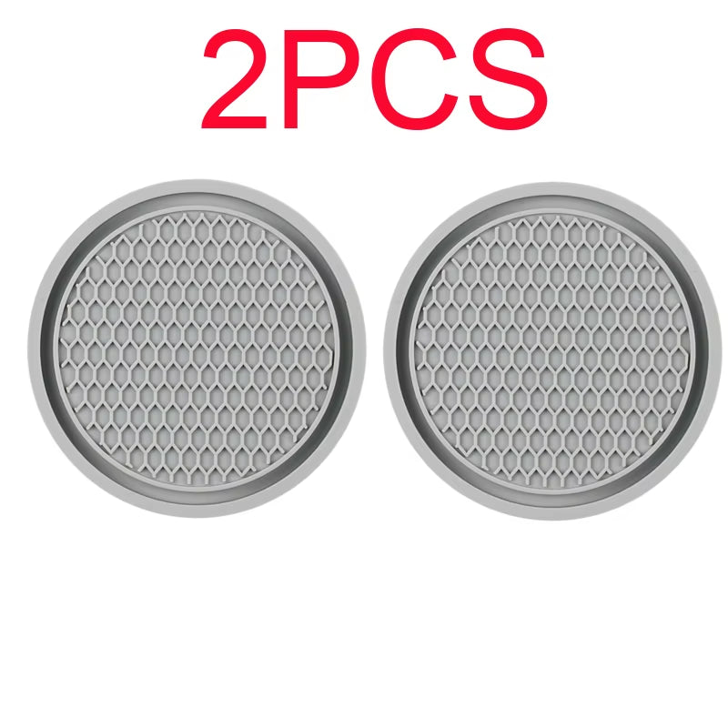 Car Non-Slip Water Cup Pad Rhinestone Decoration Auto Interior for Useful Things for Cars Car Duck Ornaments Interior