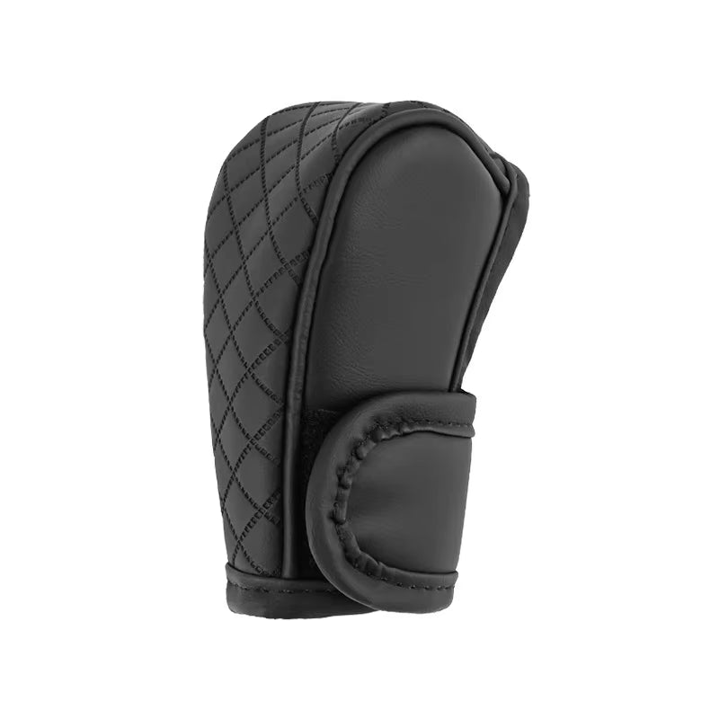 High Quality Car Shift Handle Cover PU Leather Non-Slip Wear-Resistant Universal Car Automatic Gear Sheath Car Decoration
