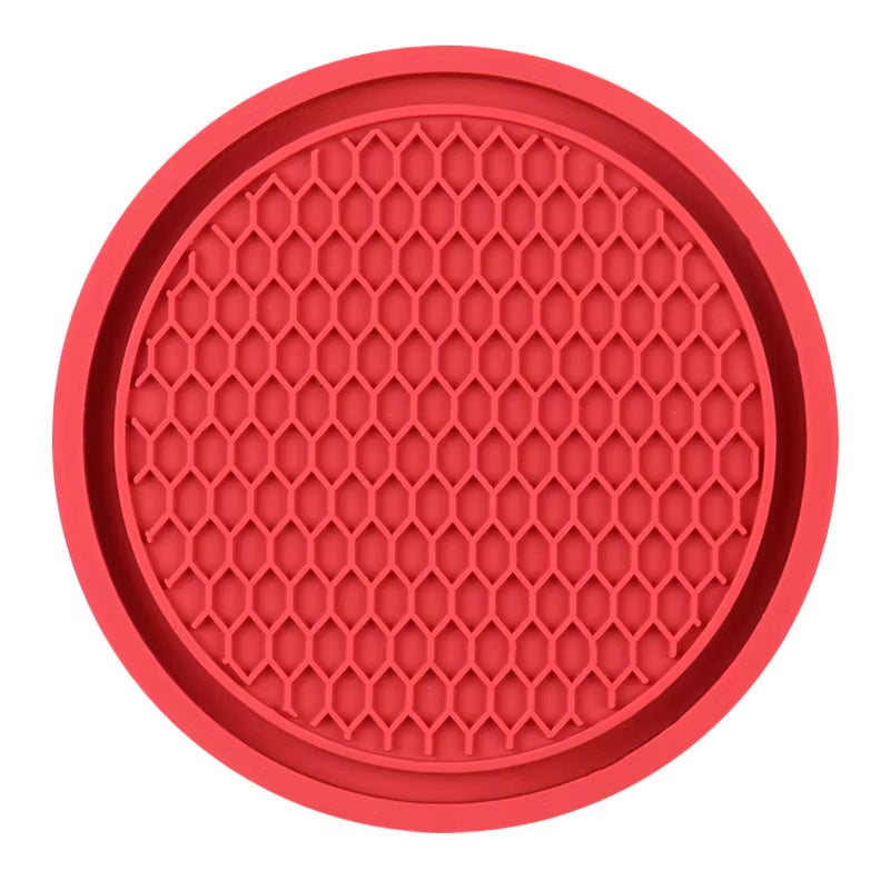 Car Non-Slip Water Cup Pad Rhinestone Decoration Auto Interior for Useful Things for Cars Car Duck Ornaments Interior