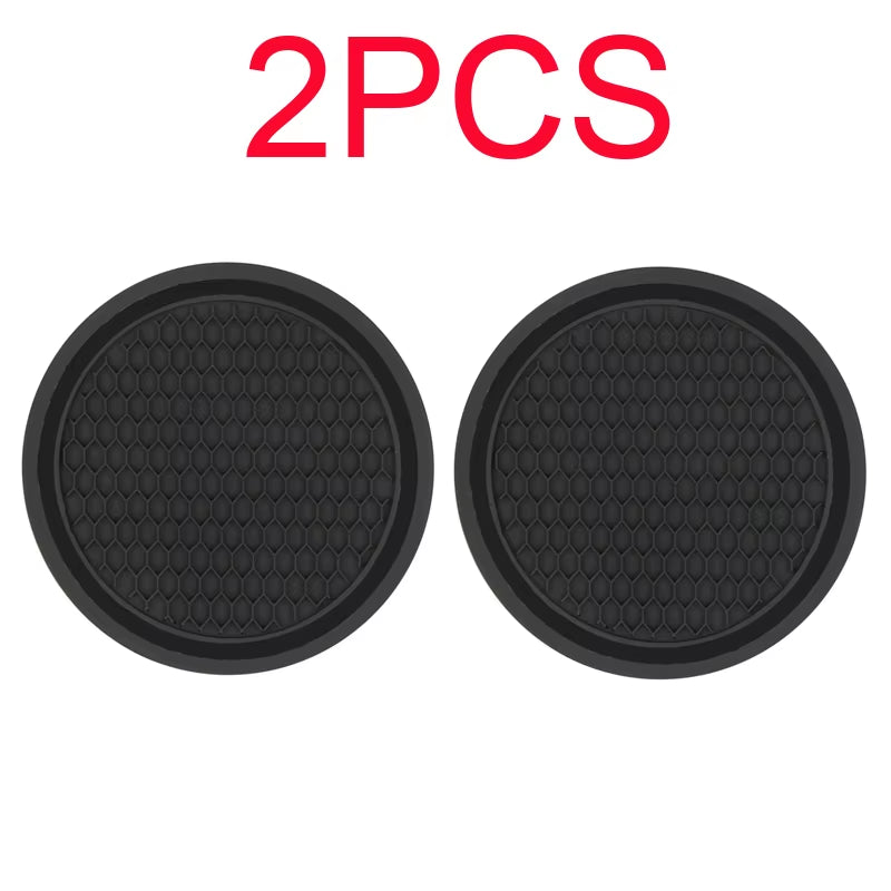 Car Non-Slip Water Cup Pad Rhinestone Decoration Auto Interior for Useful Things for Cars Car Duck Ornaments Interior
