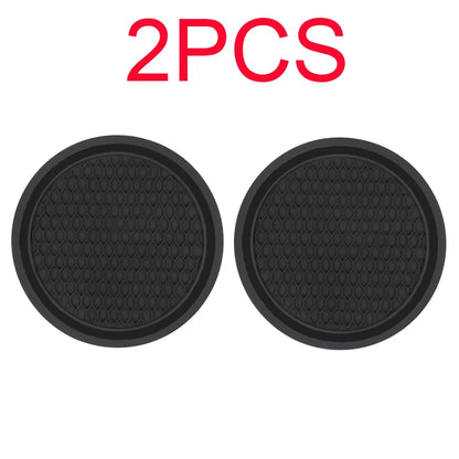 Car Non-Slip Water Cup Pad Rhinestone Decoration Auto Interior for Useful Things for Cars Car Duck Ornaments Interior