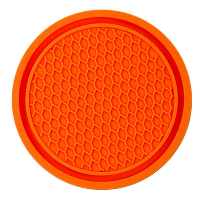 Car Non-Slip Water Cup Pad Rhinestone Decoration Auto Interior for Useful Things for Cars Car Duck Ornaments Interior