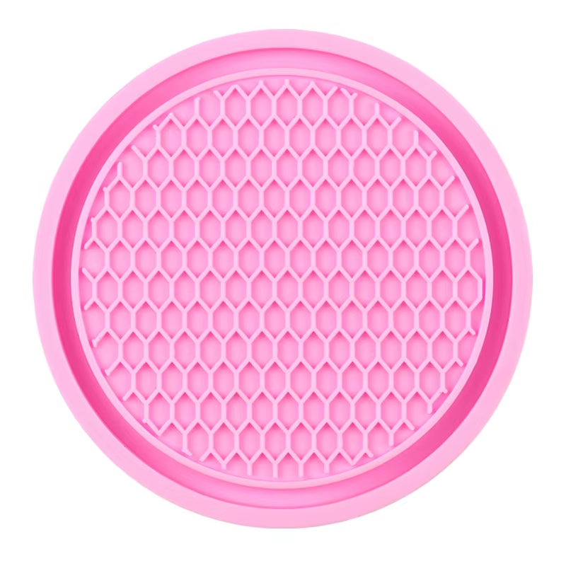 Car Non-Slip Water Cup Pad Rhinestone Decoration Auto Interior for Useful Things for Cars Car Duck Ornaments Interior