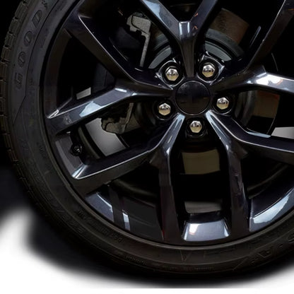 6Pcs Car Sticker Reflective Wheel Hub Decals Resistant Cover Exterior Accessory Car Decor Car Stickers for Dodge Chrysler Jeep